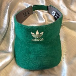 Green Adidas Microfiber Visor